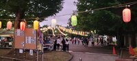 神之木町の盆踊りの画像