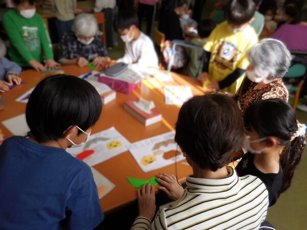 【デイサービス】大岡小学校３年生と交流会を実施しました♪の画像