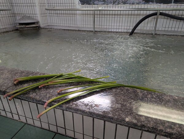 菖蒲湯を楽しんで頂きました。の画像